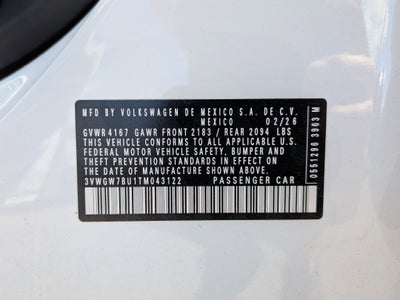 2026 Volkswagen Jetta 1.5T SEL