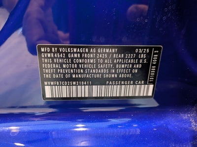 2025 Volkswagen Golf R 2.0T