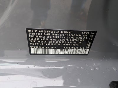 2026 Volkswagen Golf GTI 2.0T SE