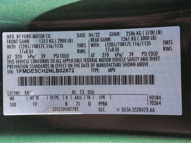 2022 Ford Bronco Badlands