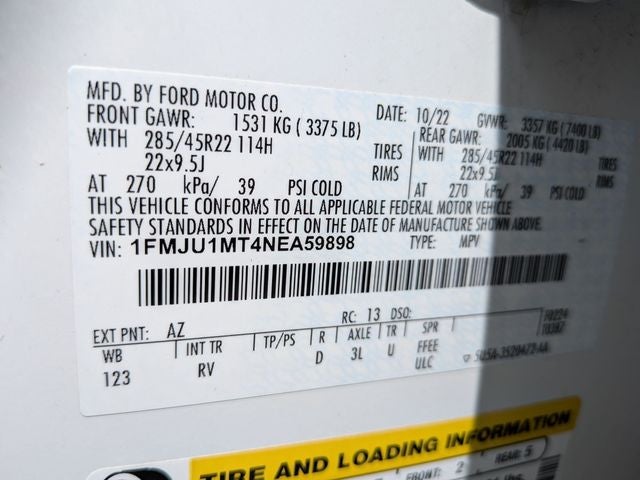 2022 Ford Expedition Platinum
