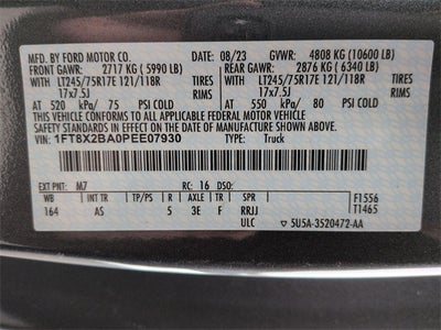 2023 Ford F-250SD XL 6.8 V8 Gas