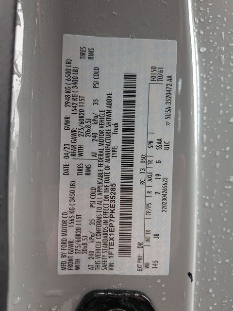 2023 Ford F-150 XL 2.7 V6