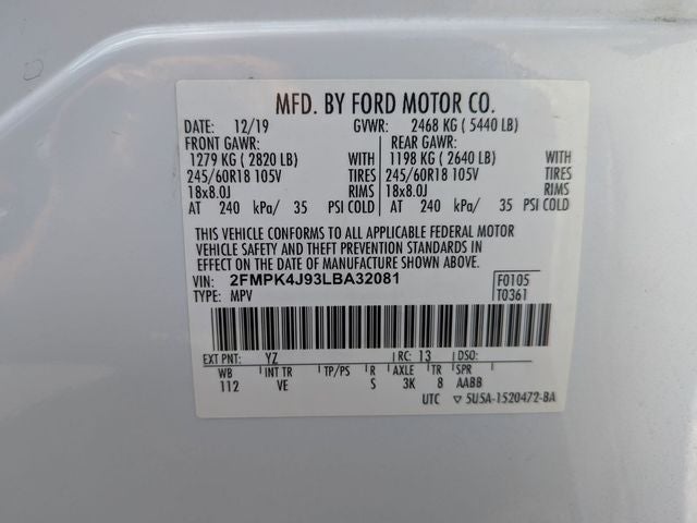 2020 Ford Edge SEL