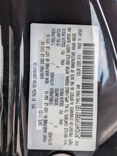 2023 Mazda Mazda Miata RF Grand Touring