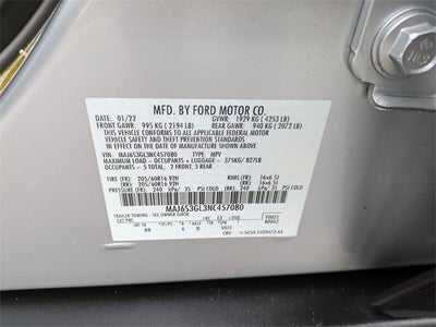 2022 Ford EcoSport SE