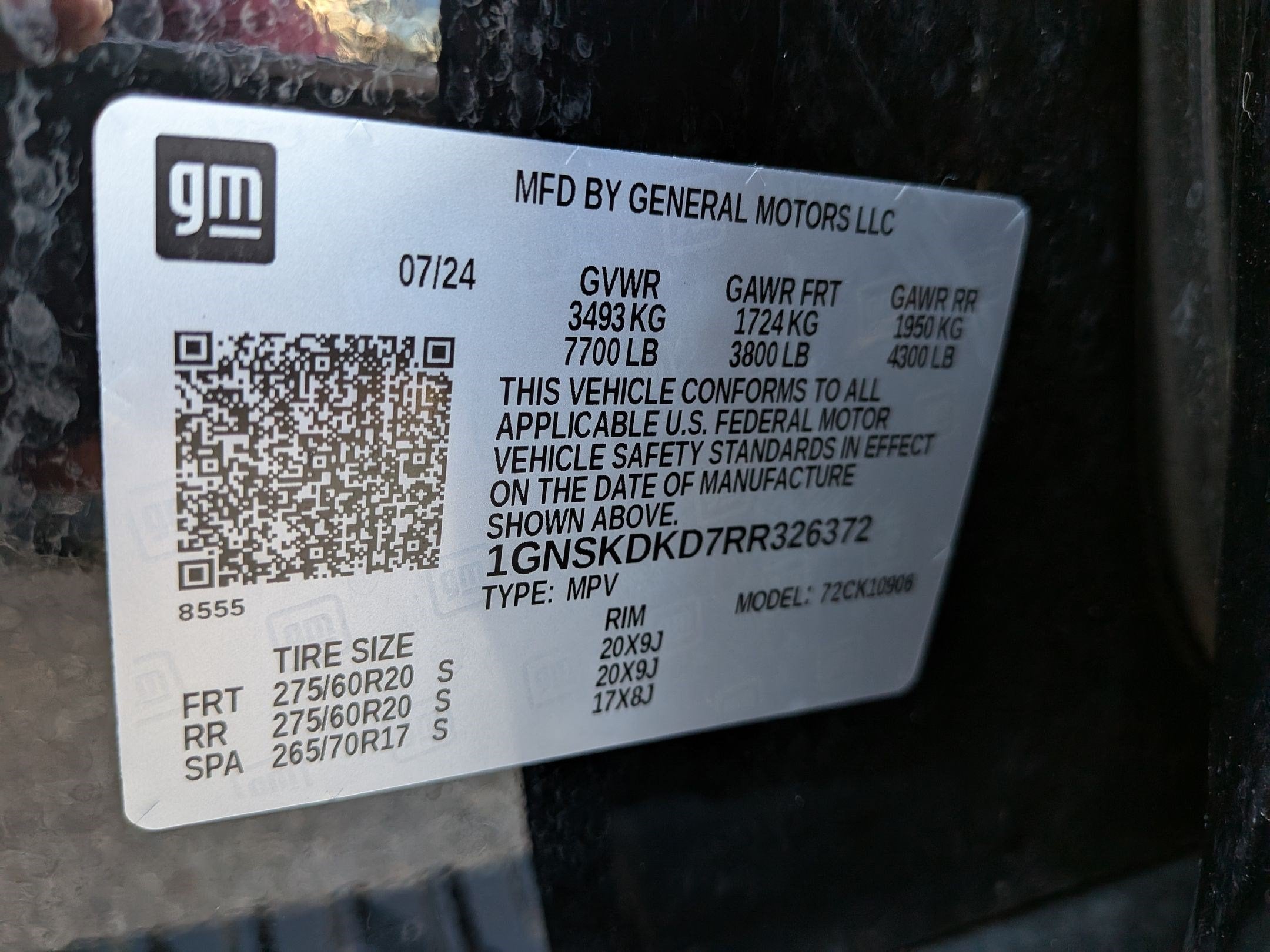 2024 Chevrolet Suburban Z71