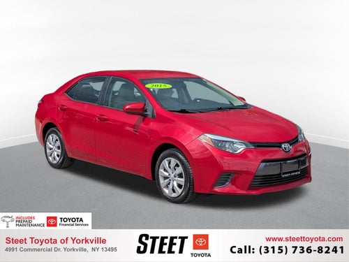 2015 Toyota Corolla LE