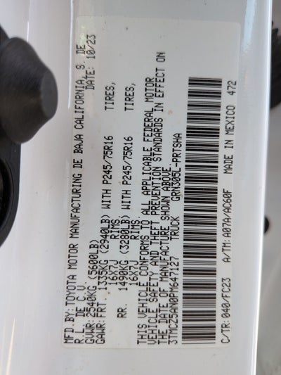 2023 Toyota Tacoma SR5 V6