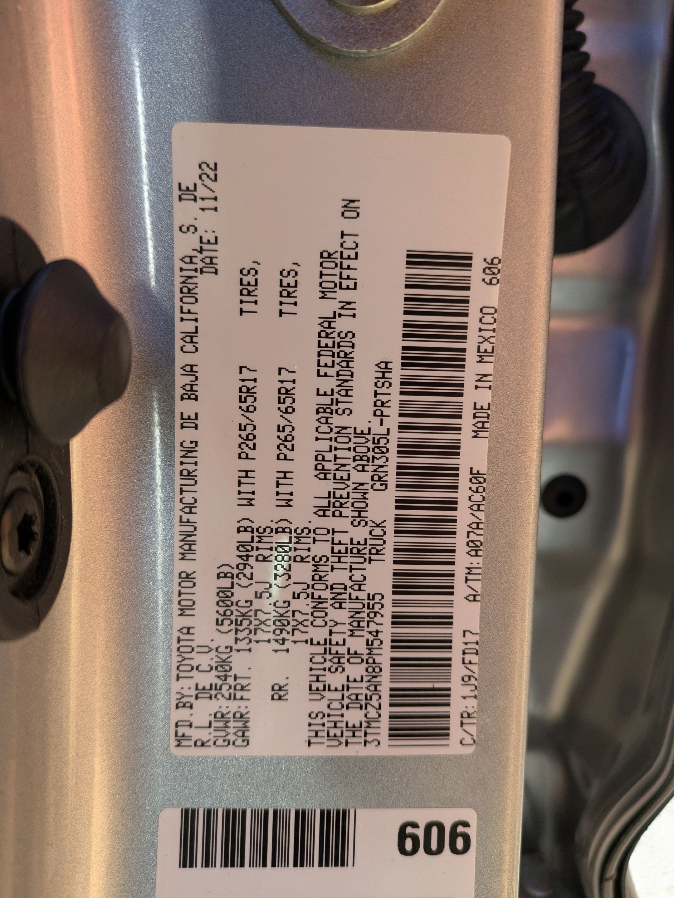 2023 Toyota Tacoma TRD Sport V6