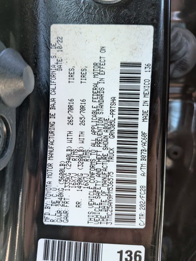 2023 Toyota Tacoma Trail Edition V6