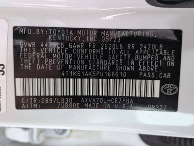 2023 Toyota Camry XSE w/ Cold Weather & Driver Assist Pkg