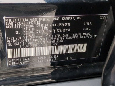 2022 Toyota RAV4 Hybrid Limited