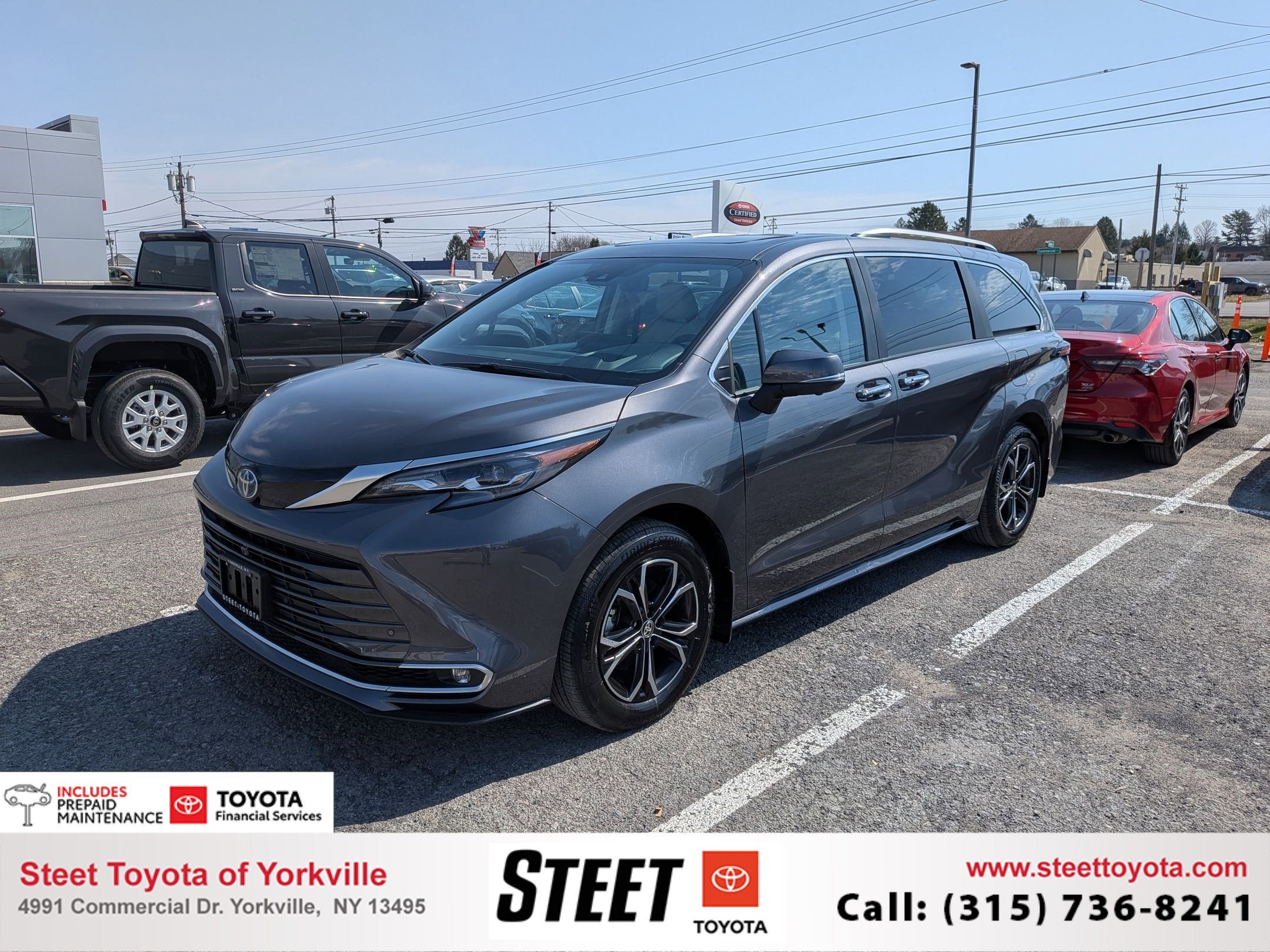 2025 Toyota Sienna Platinum 7 Passenger