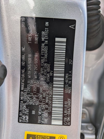 2019 Toyota Highlander XLE