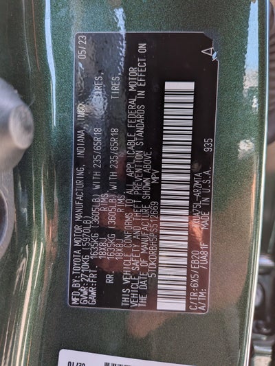 2023 Toyota Highlander XLE