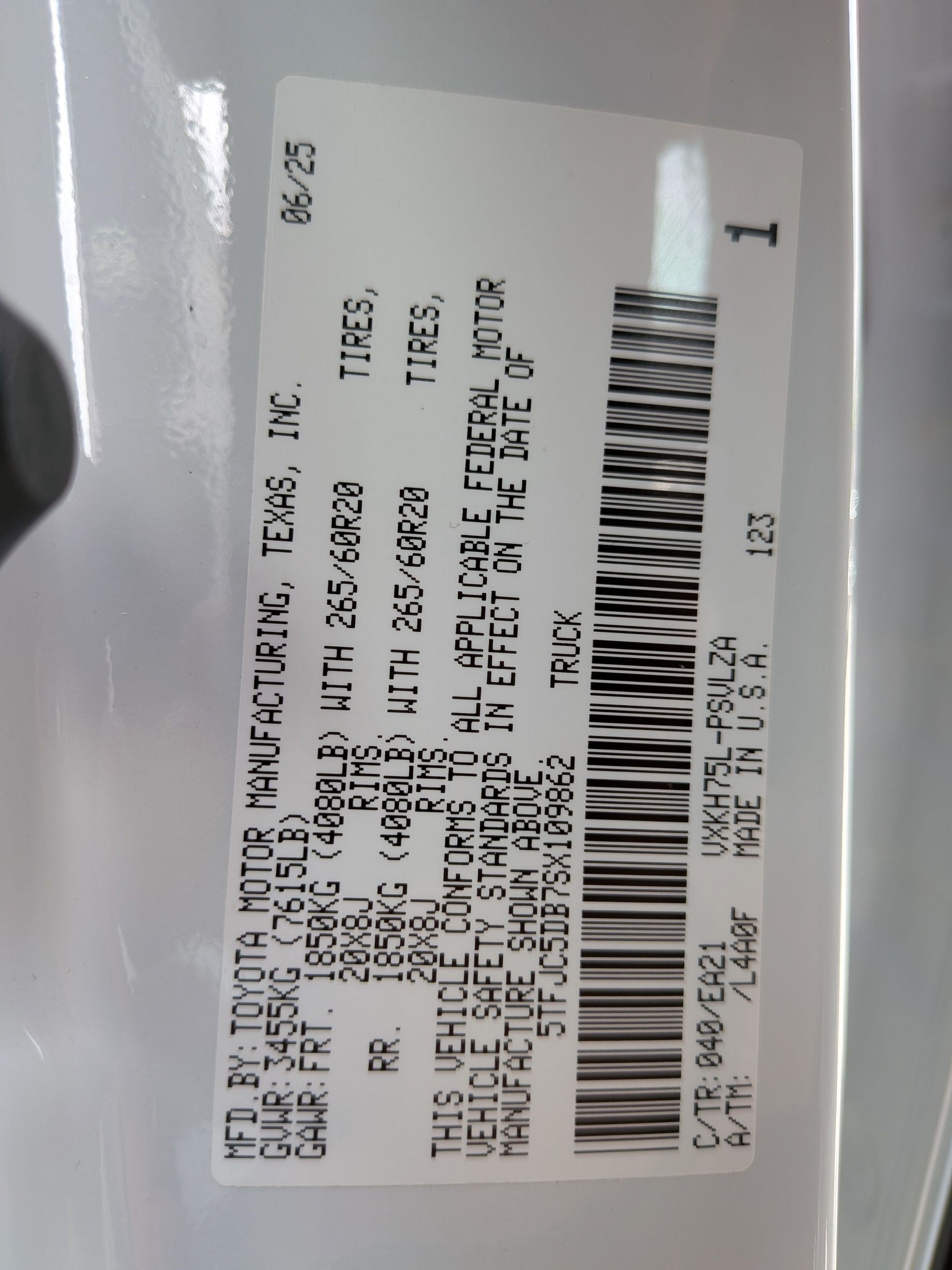 2025 Toyota Tundra Hybrid Limited