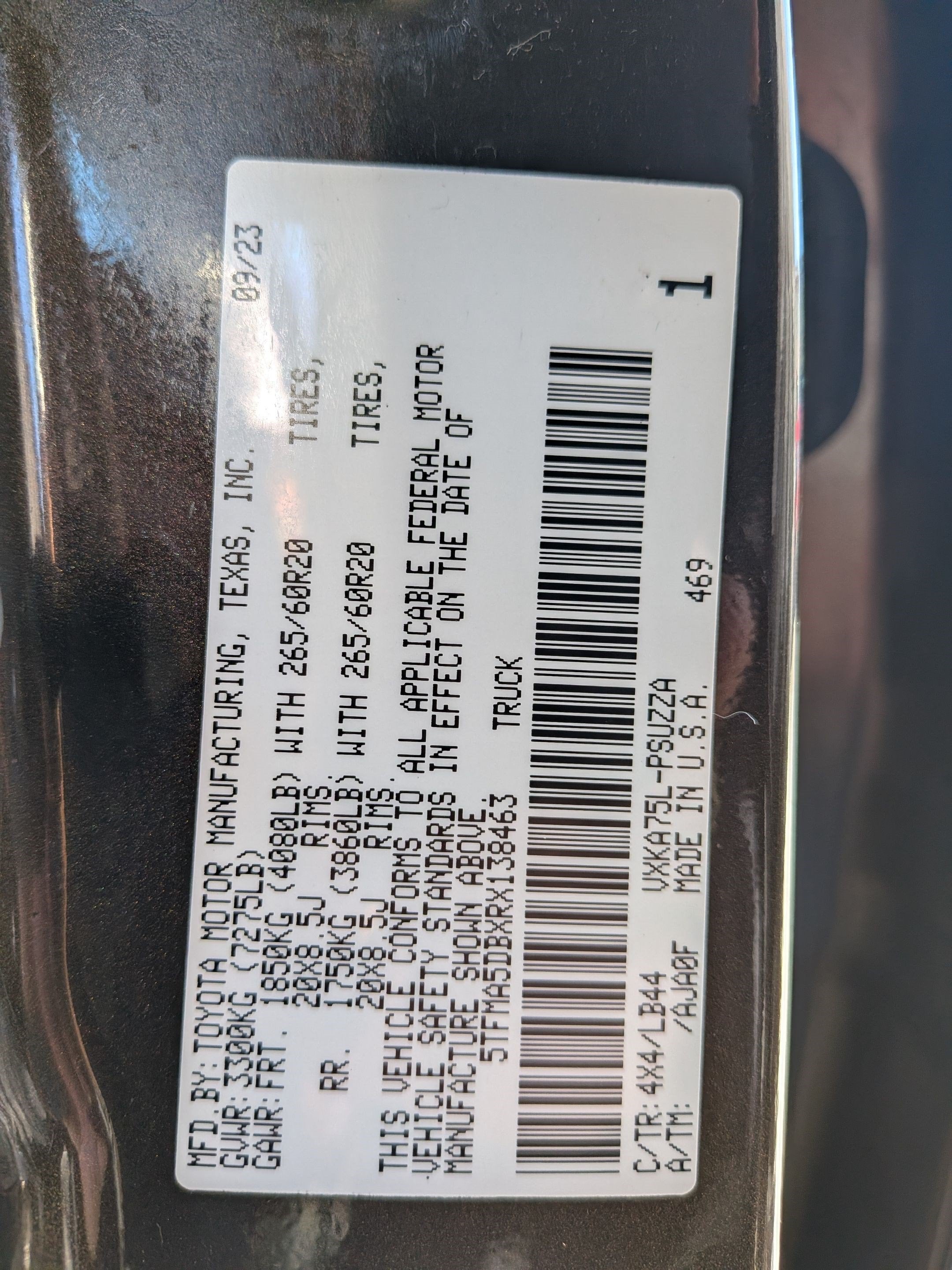 2024 Toyota Tundra 1794