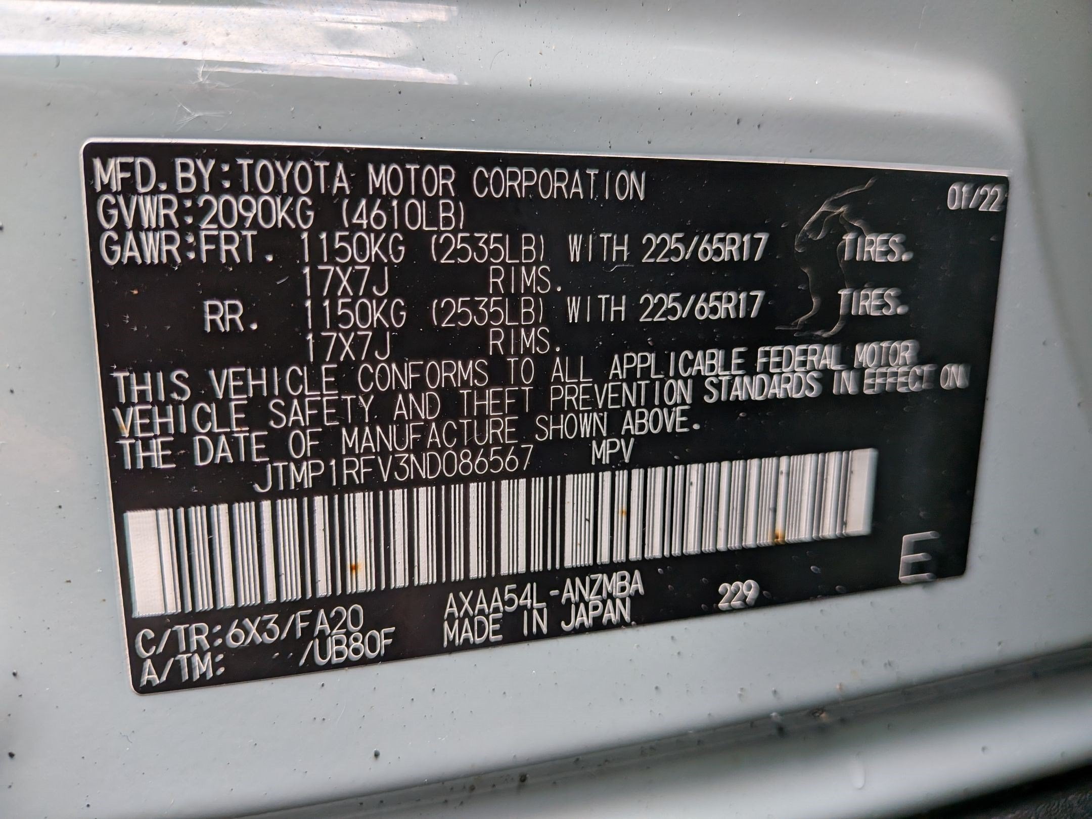 2022 Toyota RAV4 XLE