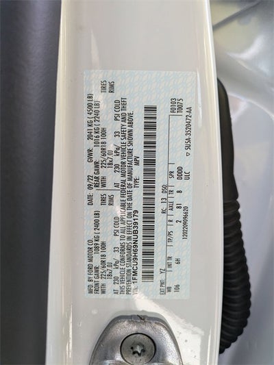 2022 Ford Escape SEL