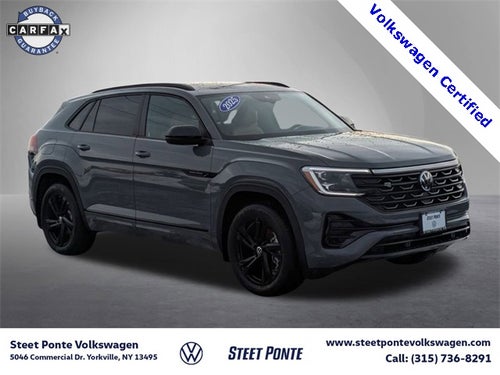 2025 Volkswagen Atlas Cross Sport 2.0T SEL R-Line Black