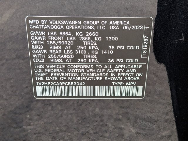 2023 Volkswagen Atlas 2.0T SE w/Technology