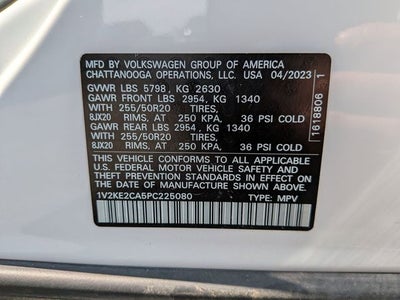 2023 Volkswagen Atlas Cross Sport 3.6L V6 SE w/Technology