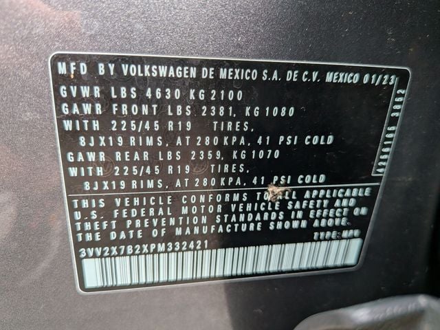 2023 Volkswagen Taos 1.5T SEL