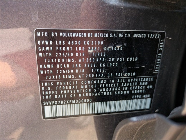 2023 Volkswagen Taos 1.5T S