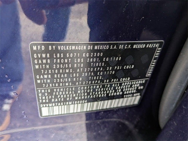 2024 Volkswagen Tiguan 2.0T SE