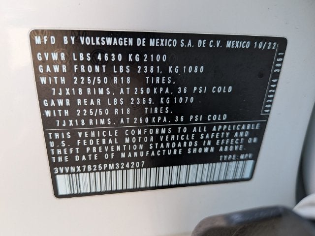 2023 Volkswagen Taos 1.5T SE