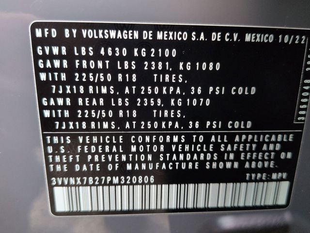 2023 Volkswagen Taos 1.5T SE