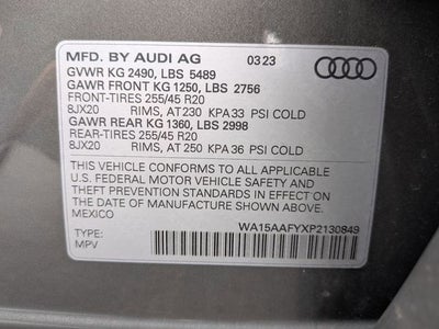 2023 Audi Q5 Sportback 45 S line Premium Plus quattro