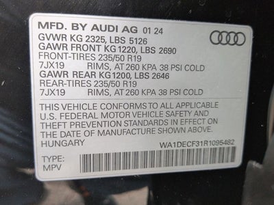 2024 Audi Q3 Premium S Line quattro