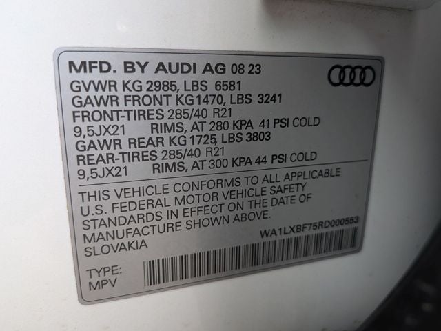 2024 Audi Q7 55 Premium Plus quattro