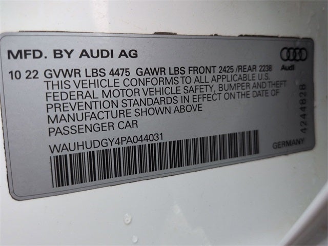 2023 Audi A3 40 Premium Plus quattro