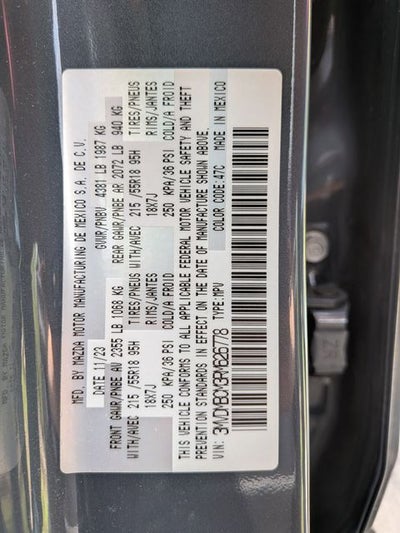 2024 Mazda Mazda CX-30 2.5 S Carbon Edition