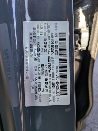 2025 Mazda Mazda CX-5 2.5 S Carbon Edition