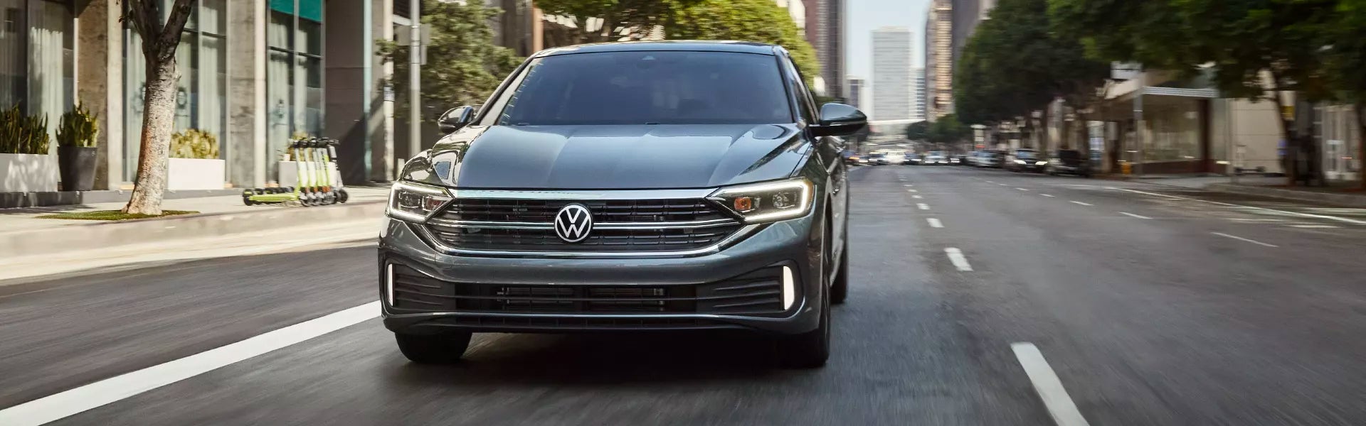 drivers console of a 2025 Volkswagen Jetta