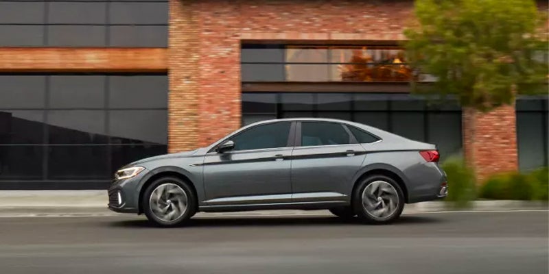 side view of a parked 2025 Volkswagen Jetta