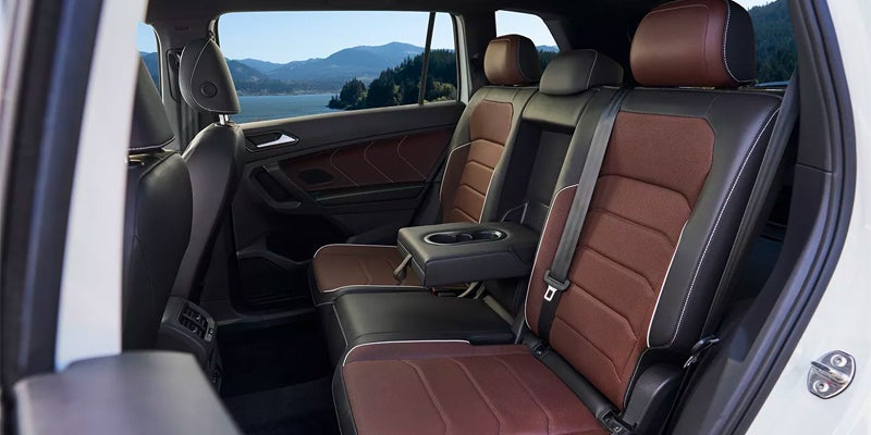 back seats of a 2024 Volkswagen Tiguan