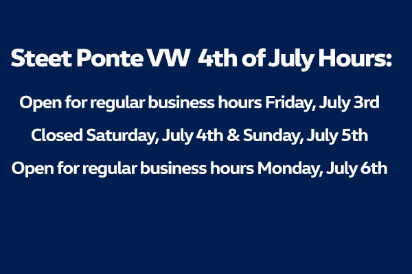 4th of July Hours banner