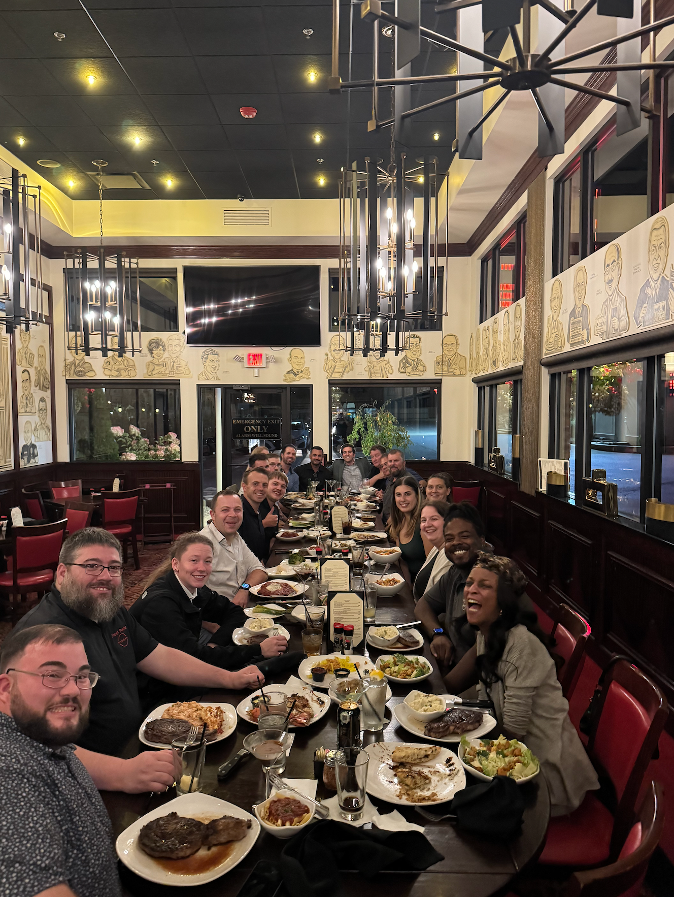 Steet Ponte VW and Steet Ponte Nissan Team Dinner