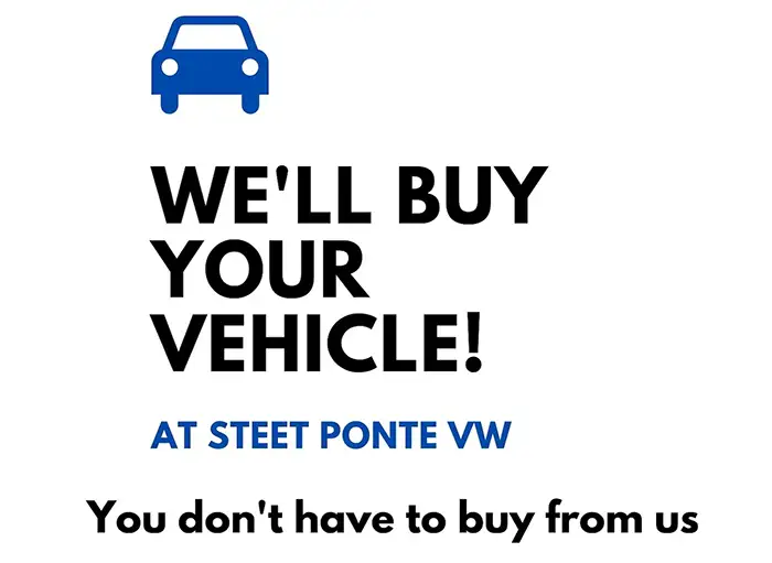 We'll buy your vehicle you don't have to buy from us