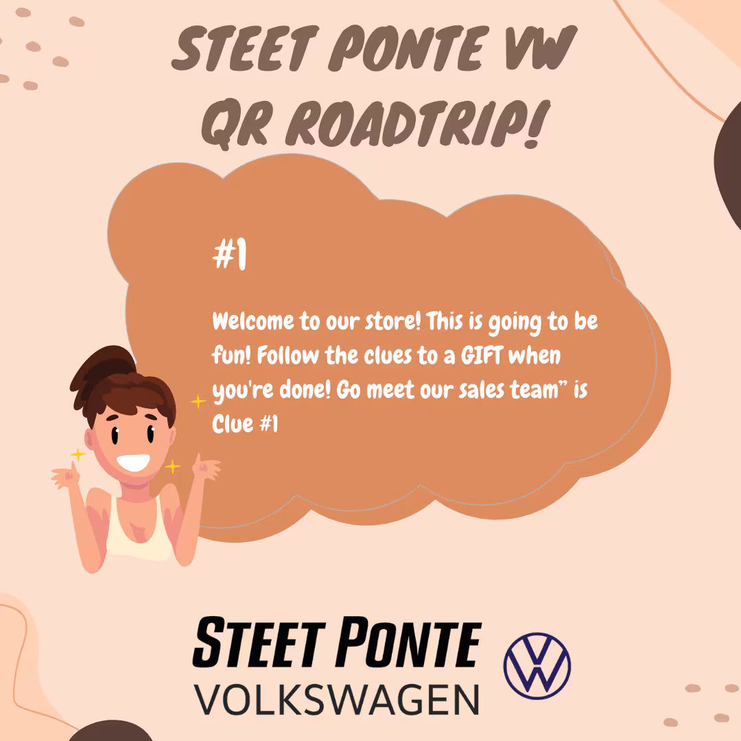 Steet Ponte Volkswagen Scavenger Hunt Clue 1