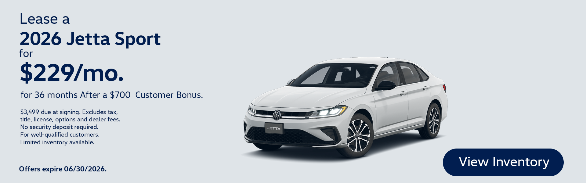 Jetta LEase